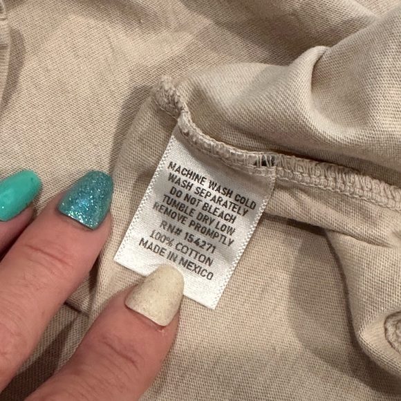 NEW Recycled Karma "Rock Stars Never Die" Roll Up Tee - Picture 8 of 10